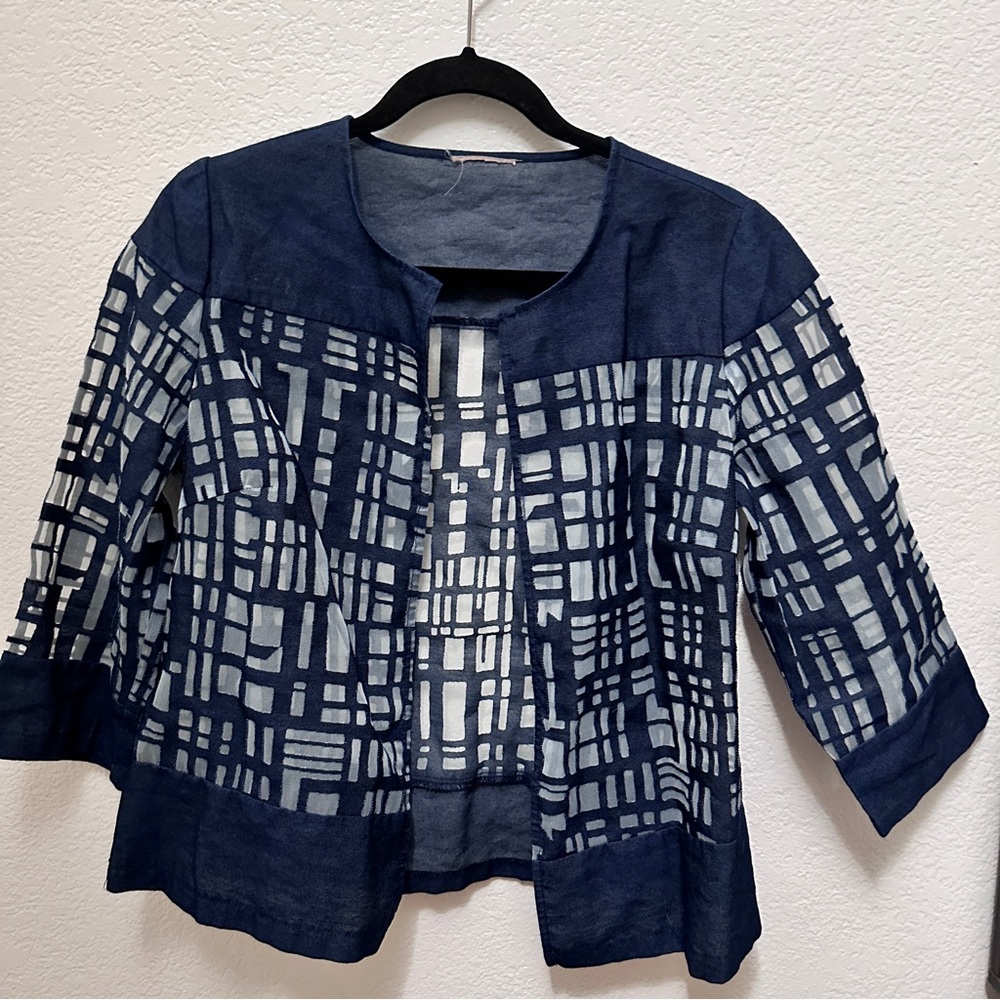 Geometric Sheer Cover